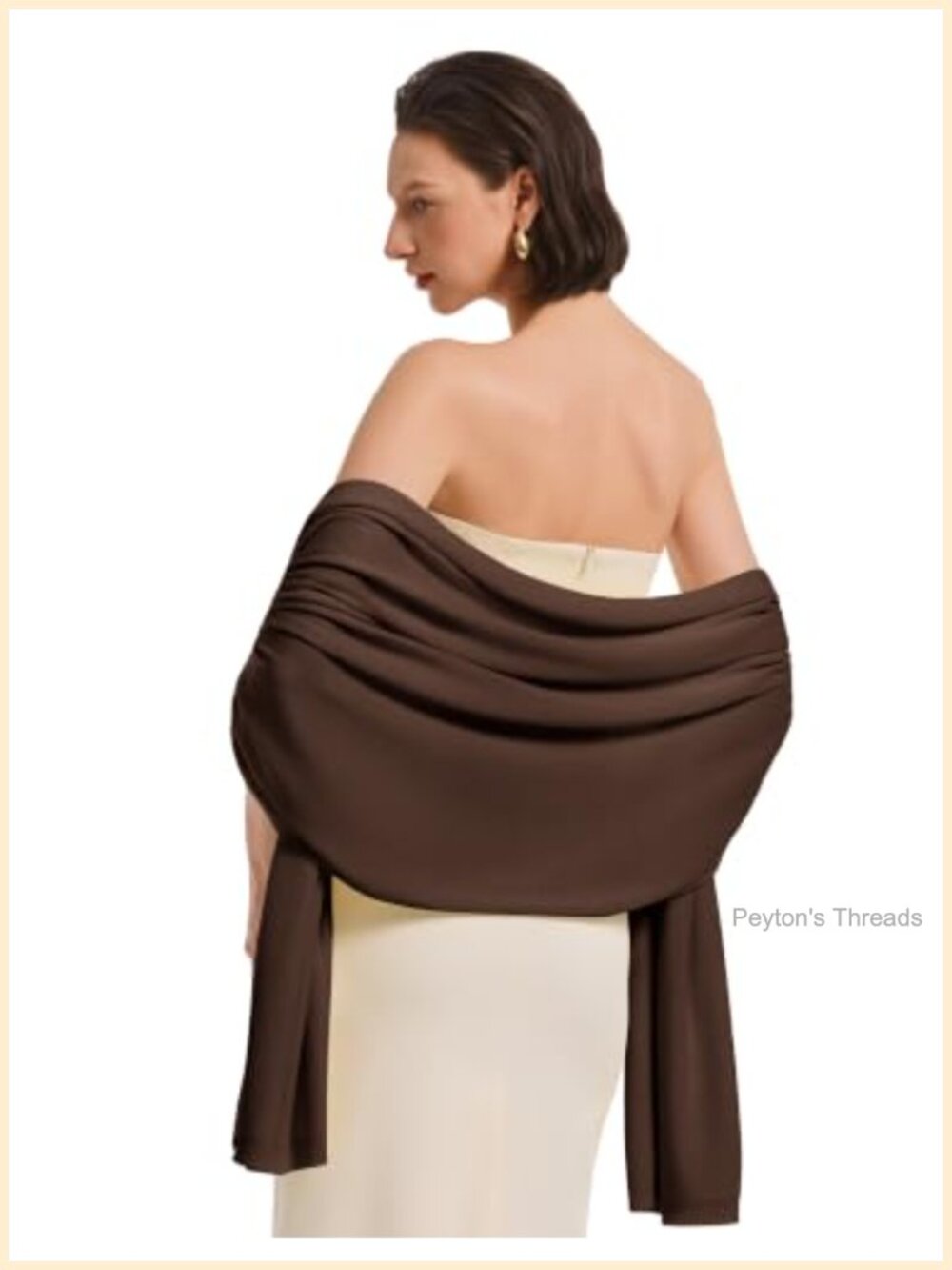 Pashmina Shawl Wrap Evening Wedding Bridal Oversized Scarf